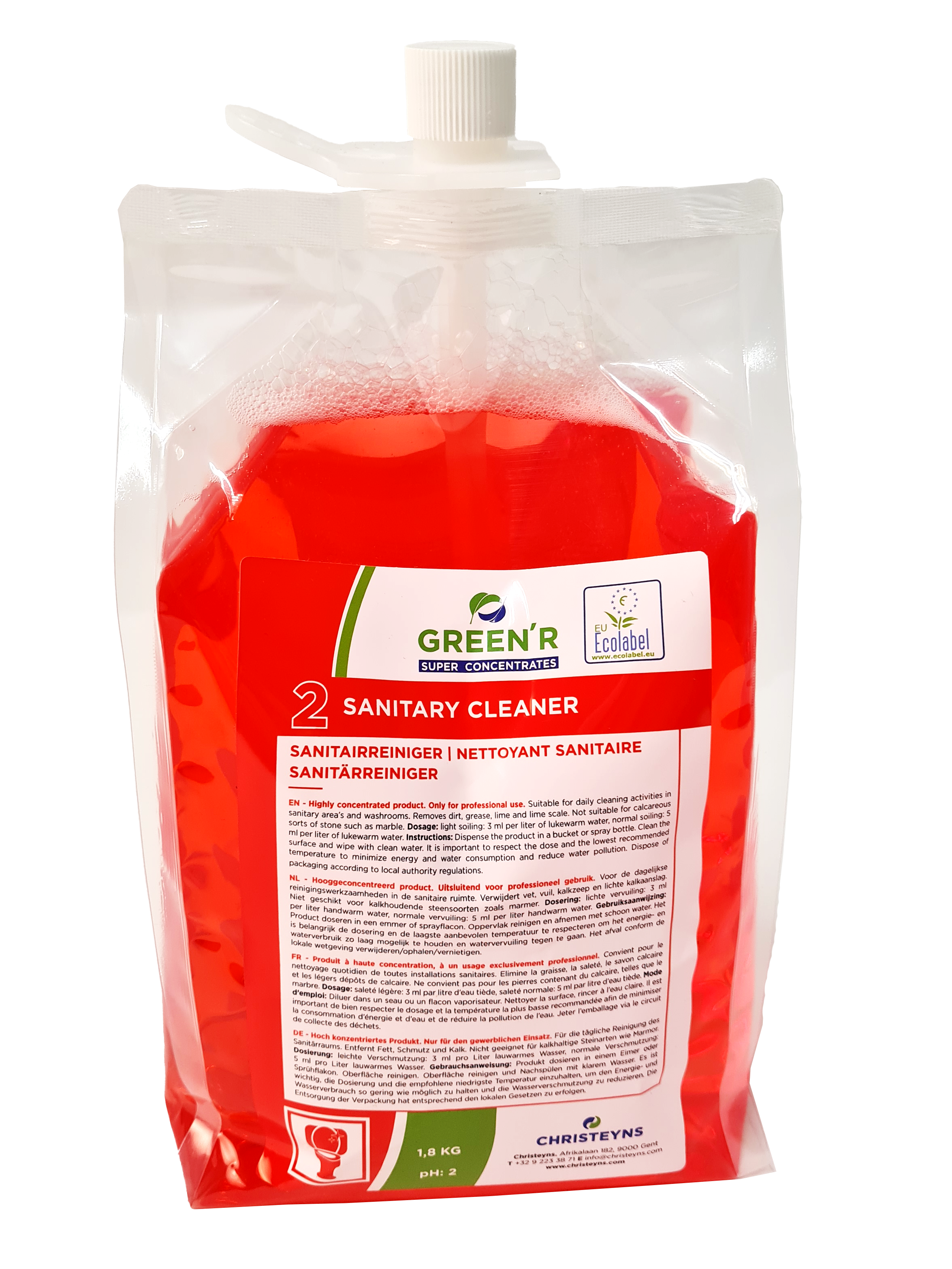 Green'R Superconcentrates 2 Sanitary