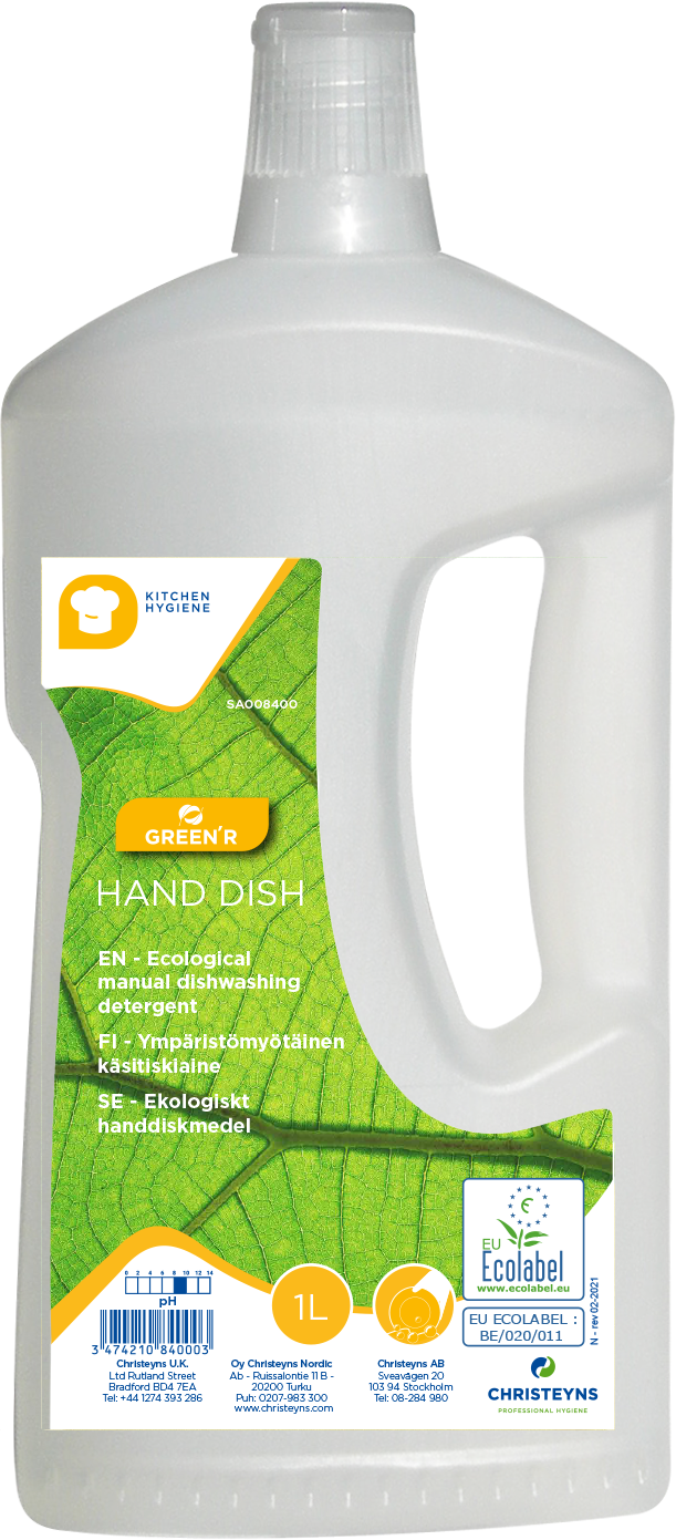 Green'R Hand Dish 