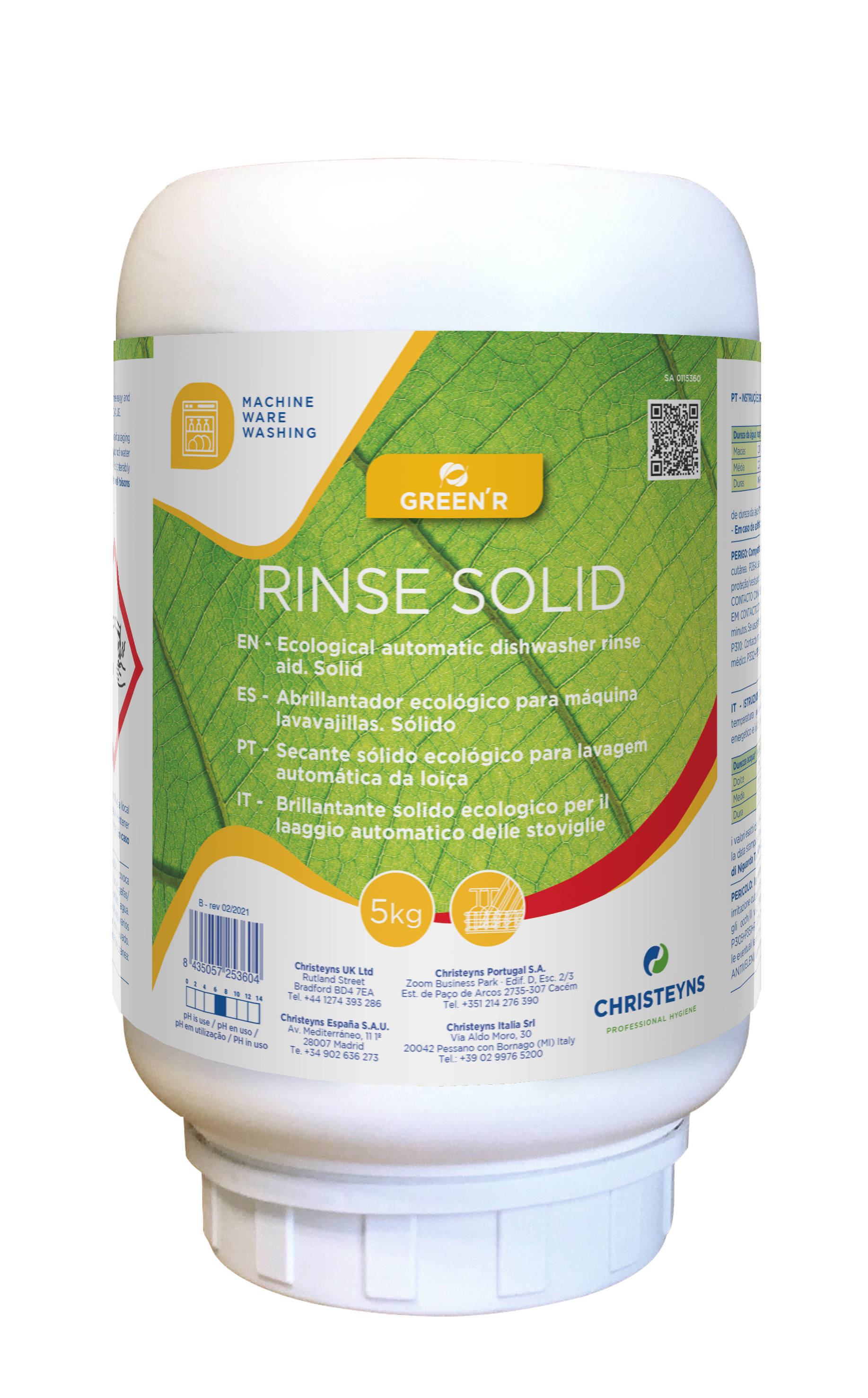 Green'R Rinse Solid