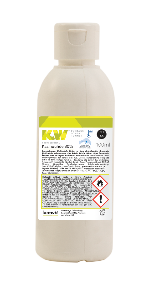 KW K�sihuuhde 80%